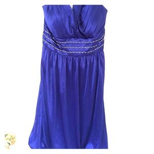 Royal blue Trixxie mini dress